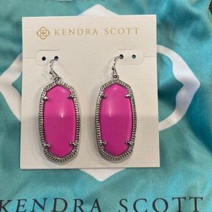 Kendra Scott silver earrings